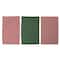 Hello Honey® Red & Green Woven Cotton Tea Towel Set
